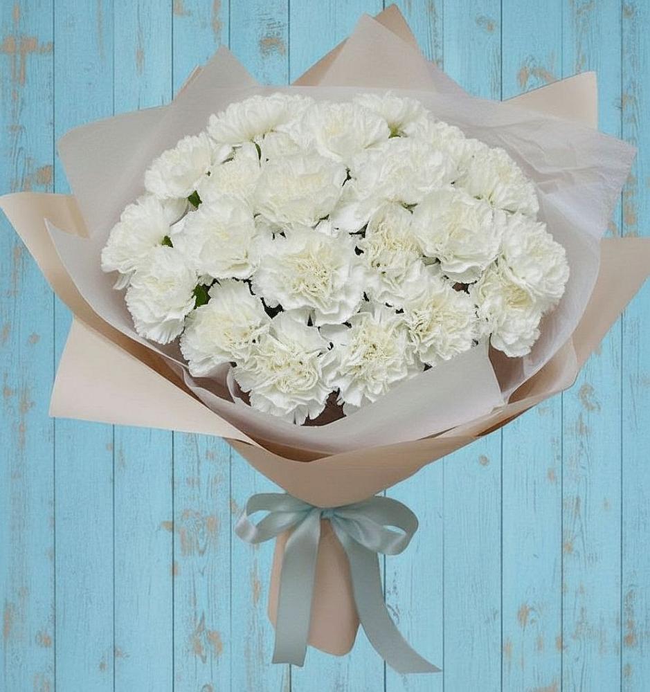 Букет цветов из: Гвоздики в Братках