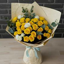 Букет цветов из:  Розы в Братках