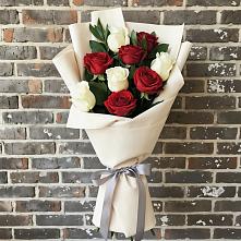 Букет цветов из:  Розы в Братках
