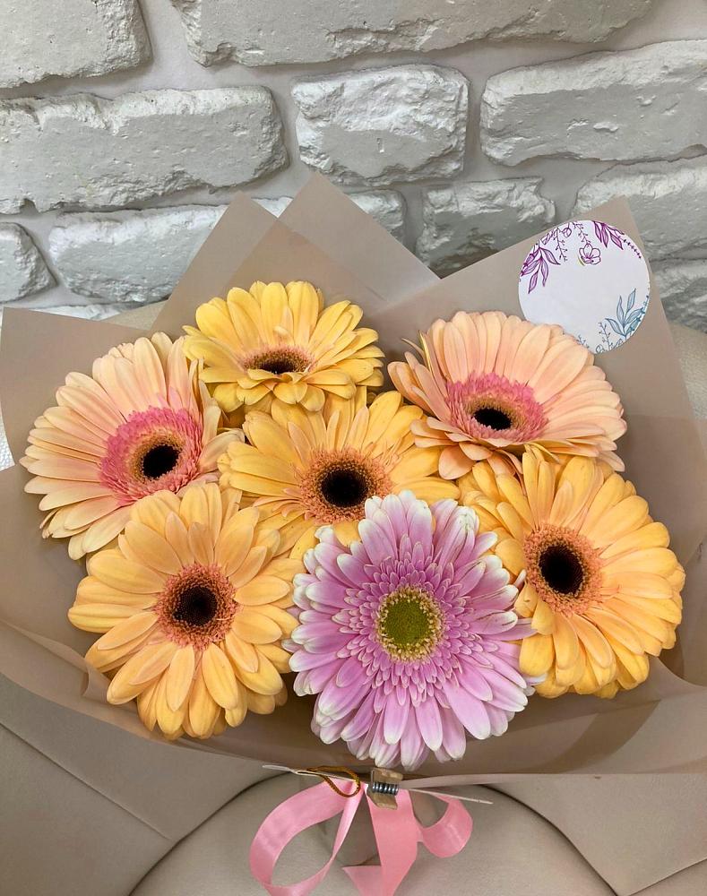 Букет цветов из: Герберы в Братках