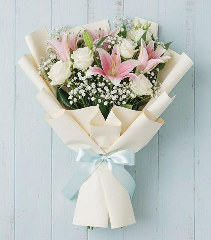 Букет цветов из: Лилии в Братках