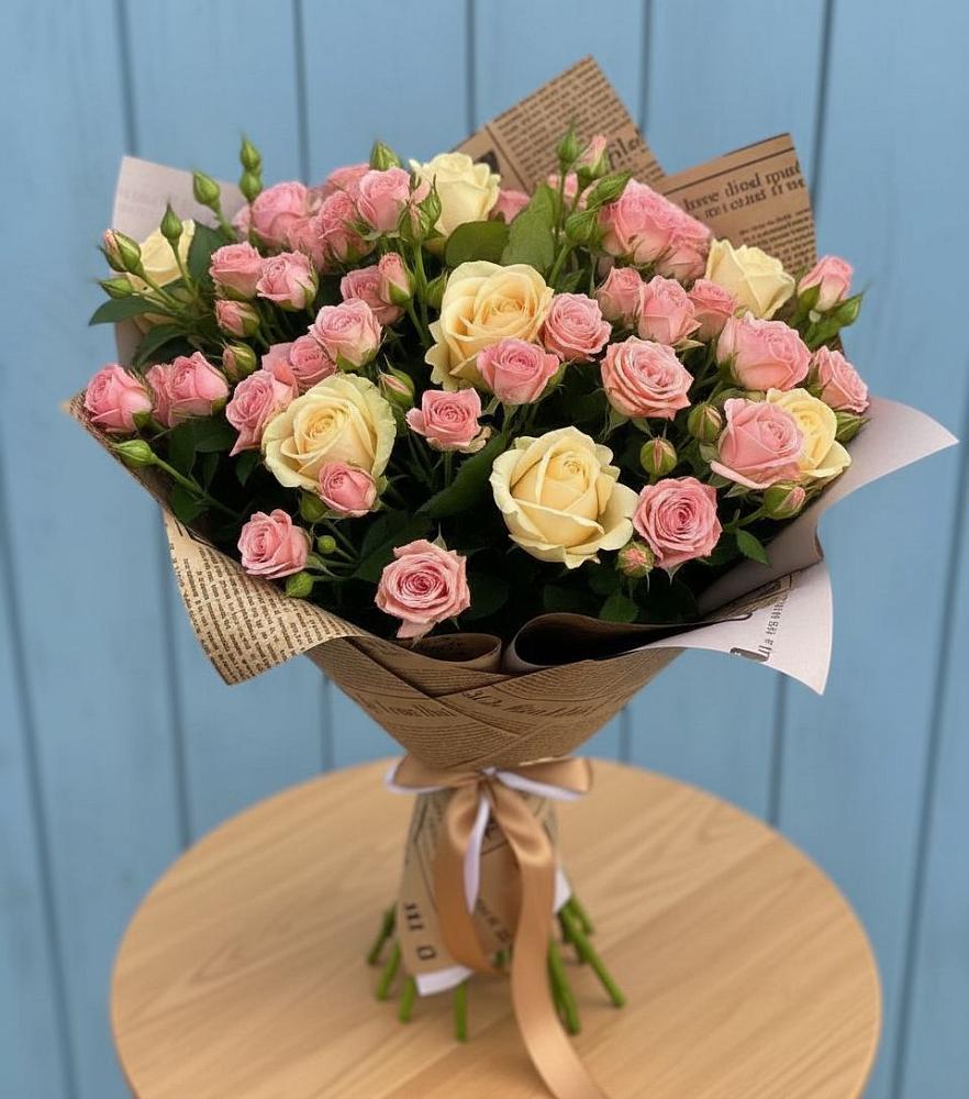 Букет цветов из: Розы в Братках