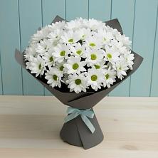 Букет цветов из:  Хризантемы в Братках