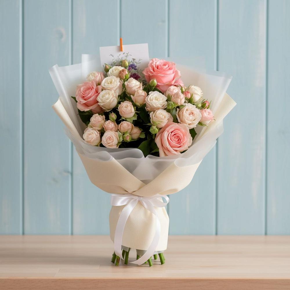 Букет цветов из: Розы в Братках