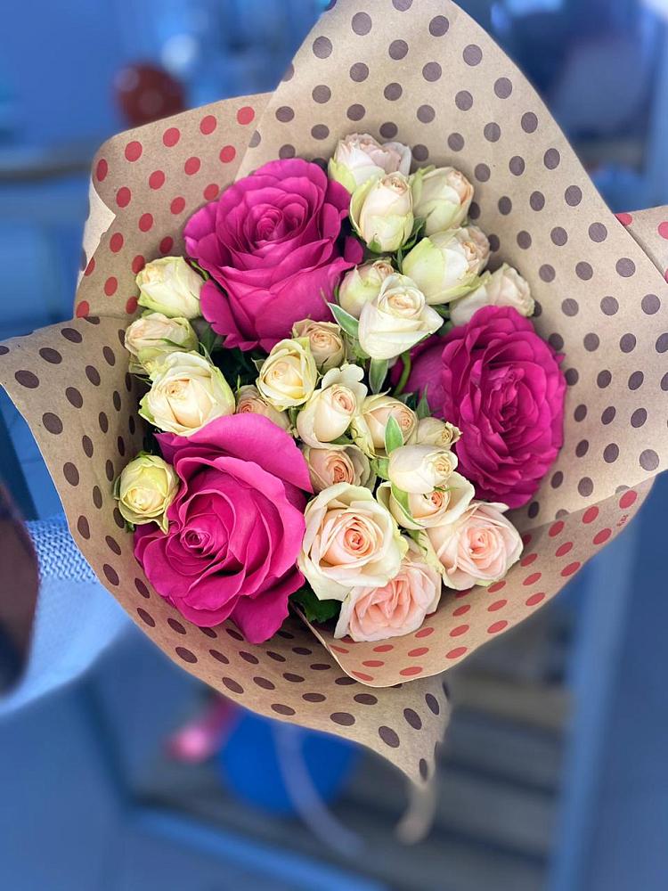 Букет цветов из: Розы в Братках