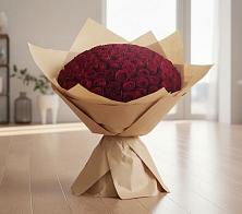 Букет 101 Красная роза в Братках