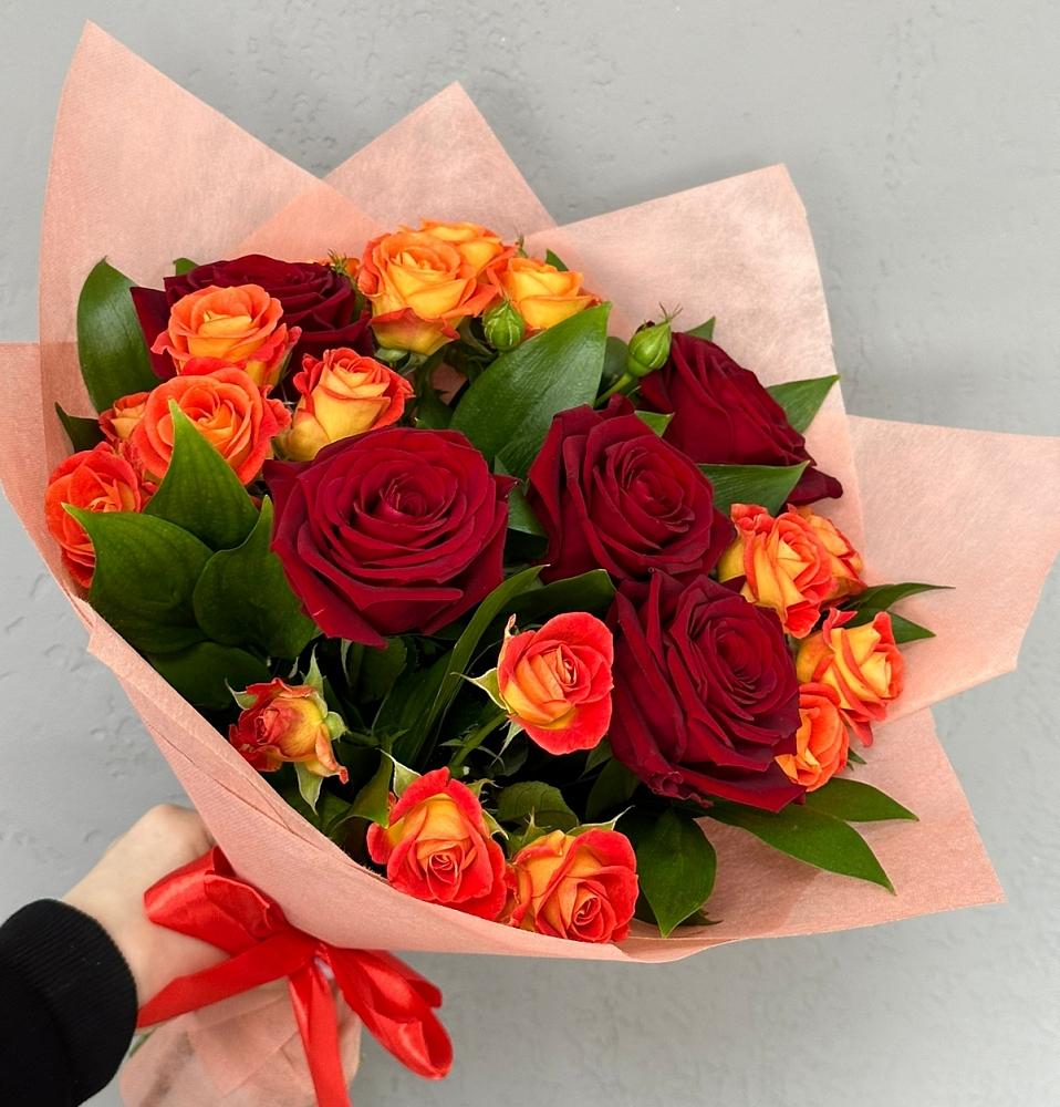 Букет Любовь и восторг в Братках