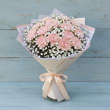Букет цветов из:  Гвоздики в Братках
