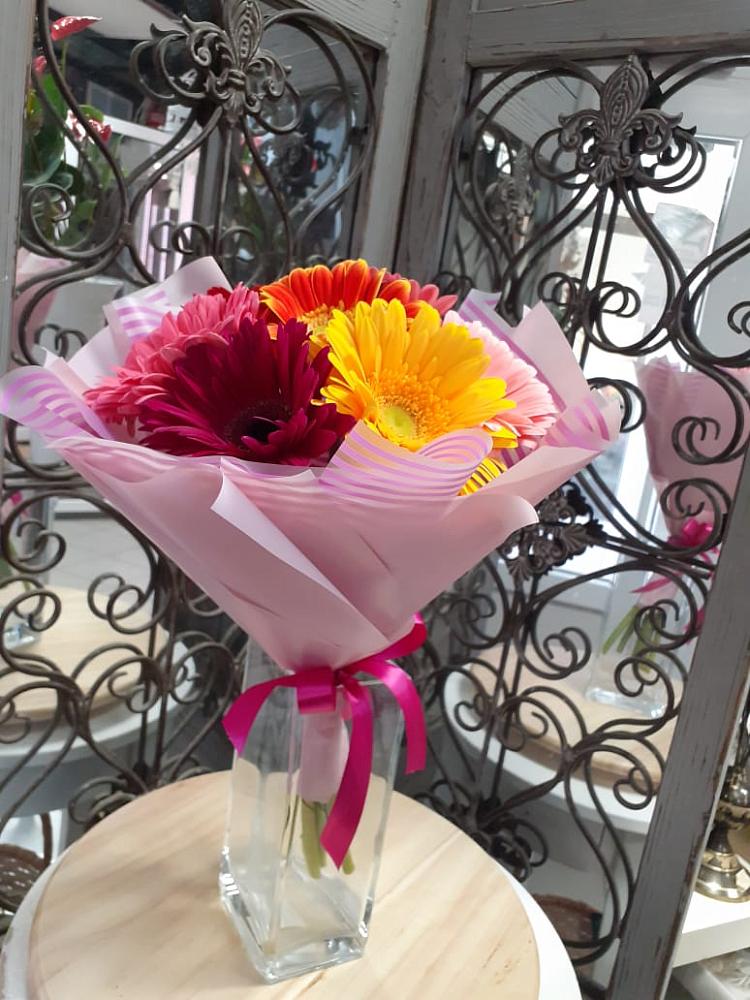 Букет цветов из: Герберы в Братках