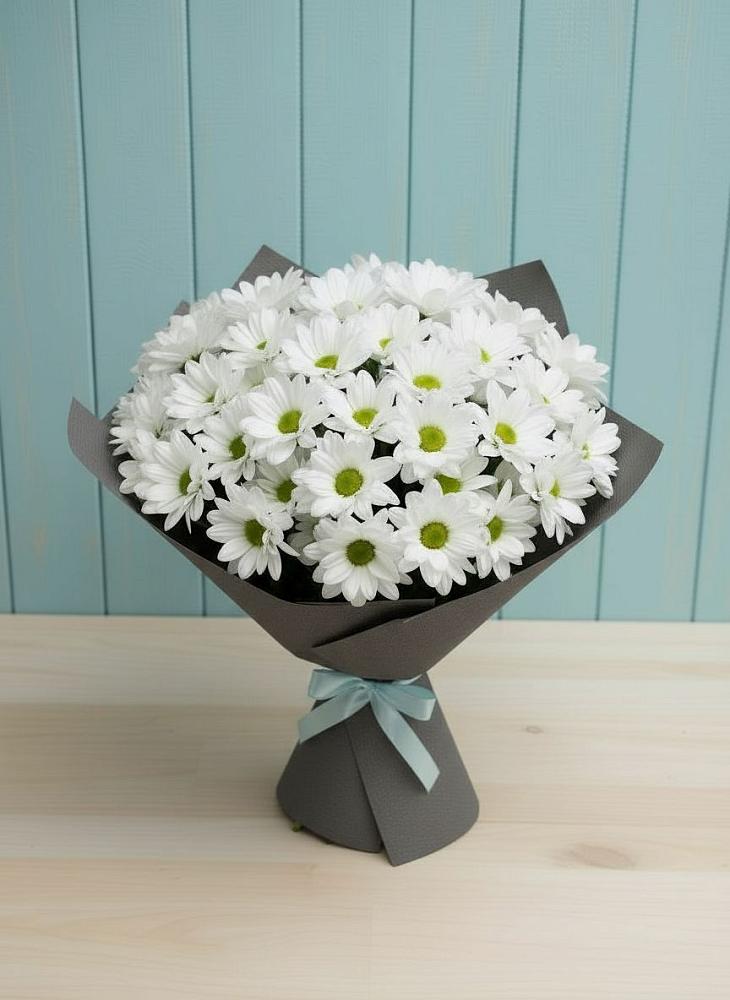 Букет цветов из: Хризантемы в Братках