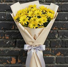 Букет цветов из:  Хризантемы #REPLACE_PRED# Братках