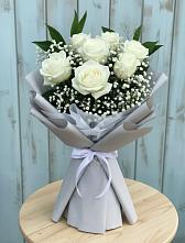Букет цветов из:  Розы в Братках