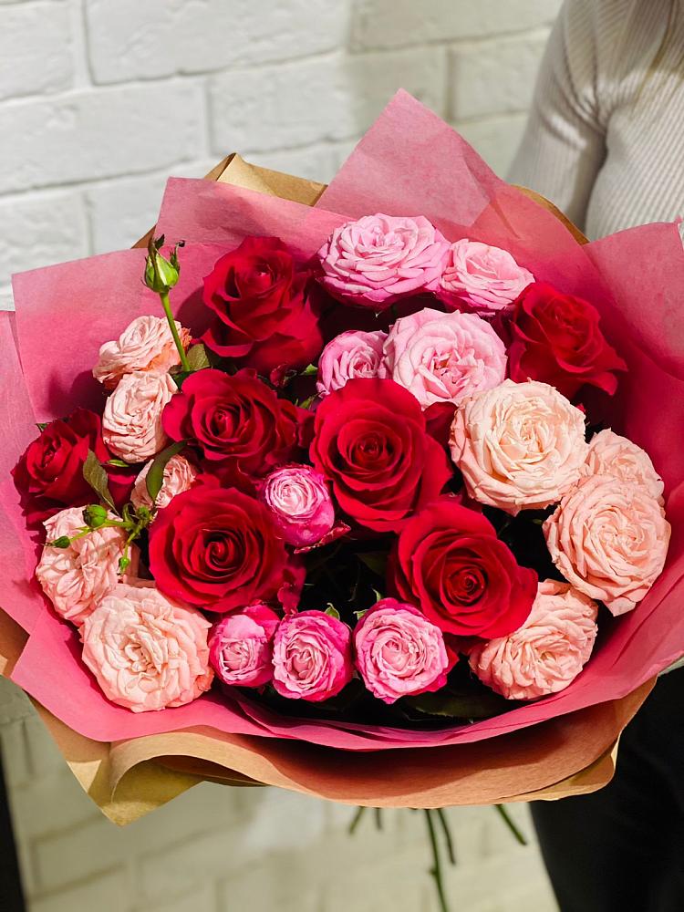 Букет цветов из: Розы в Братках