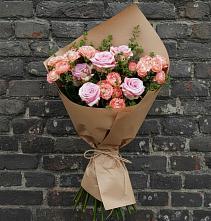 Букет цветов из:  Розы в Братках
