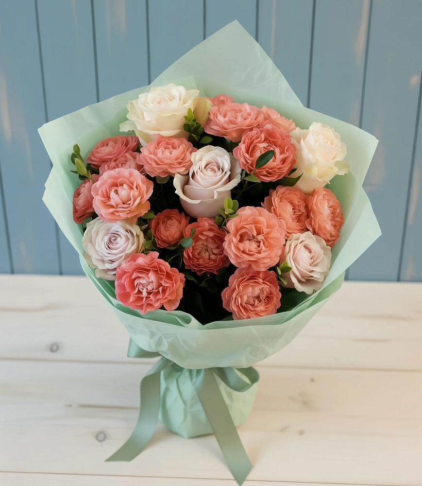 Букет цветов из: Розы в Братках