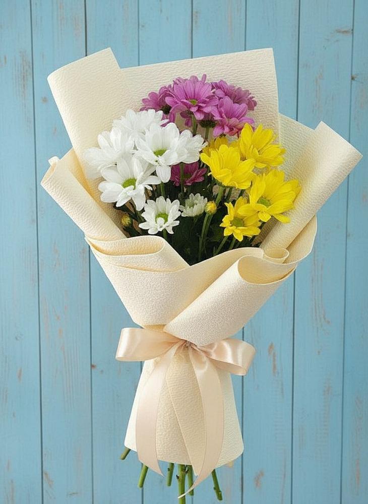 Букет цветов из: Хризантемы в Братках