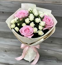 Букет цветов из:  Розы в Братках