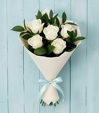 Букет цветов из:  Розы в Братках