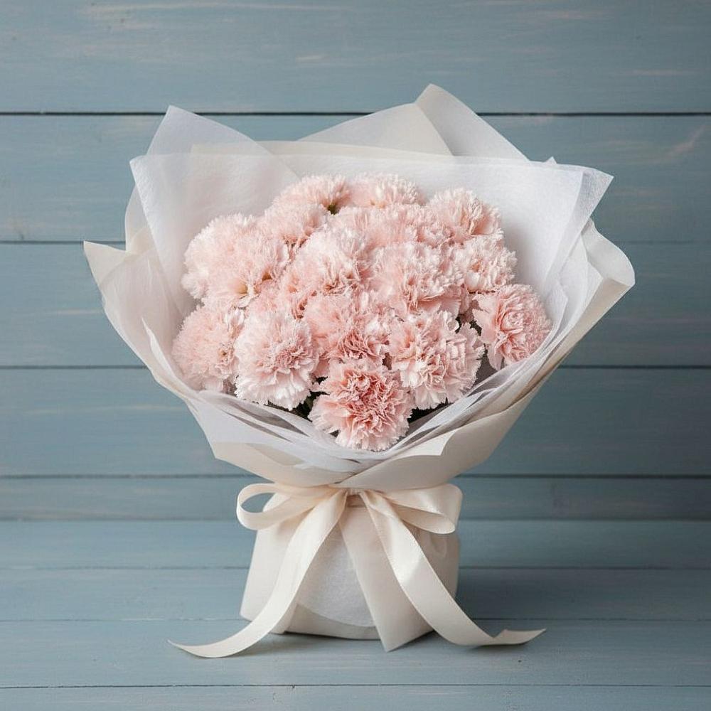 Букет цветов из: Гвоздики в Братках