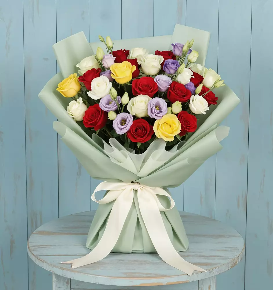 Букет цветов из: Розы в Братках