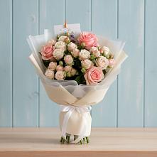 Букет цветов из:  Розы в Братках