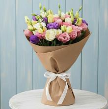 Букет цветов из:  Лизиантусы в Братках