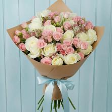 Букет цветов из:  Розы #REPLACE_PRED# Братках