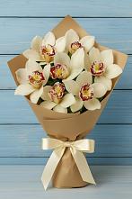 Букет цветов из:  Орхидеи и Розы в Братках